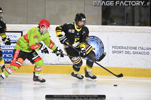 2022-09-24 Valpellice Bulldogs-Hockey Fiemme 03800